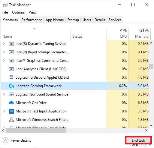 แก้ไข Logitech Gaming Software ไม่เปิดขึ้น 