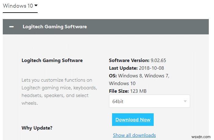 แก้ไข Logitech Gaming Software ไม่เปิดขึ้น 