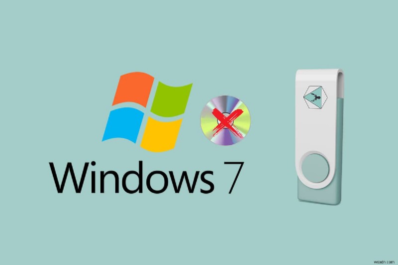 วิธีการติดตั้ง Windows 7 โดยไม่ต้องใช้แผ่นดิสก์ 