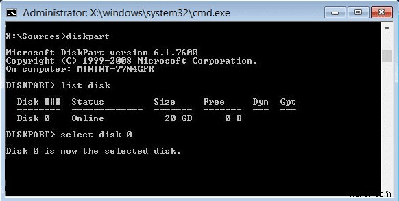 วิธีการติดตั้ง Windows 7 โดยไม่ต้องใช้แผ่นดิสก์ 