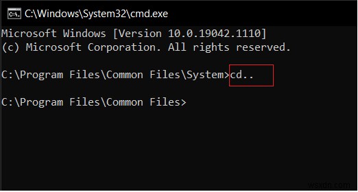 วิธีเปลี่ยนไดเรกทอรีใน CMD บน Windows 10 