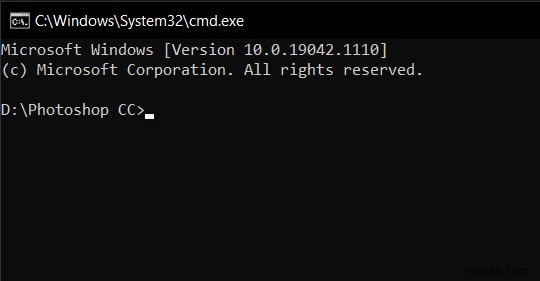 วิธีเปลี่ยนไดเรกทอรีใน CMD บน Windows 10 