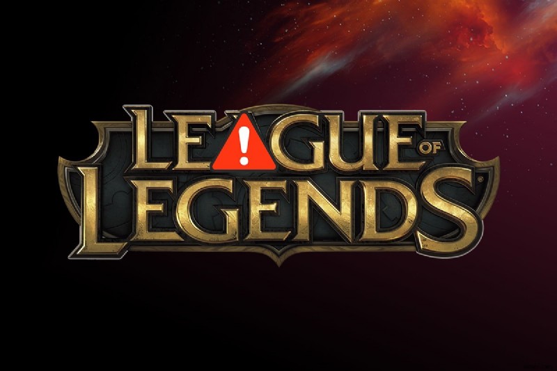 แก้ไข League of Legends Black Screen ใน Windows 10