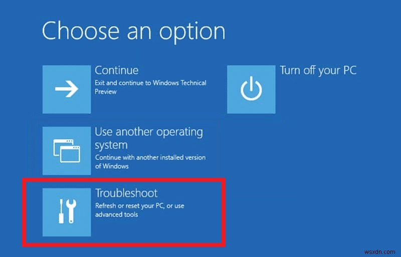 แก้ไขปัญหา Windows 10 ค้างในการเตรียมพร้อมสำหรับ Windows