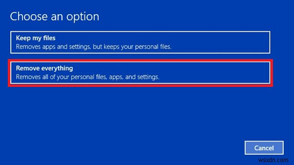 แก้ไขปัญหา Windows 10 ค้างในการเตรียมพร้อมสำหรับ Windows