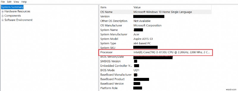 วิธีตรวจสอบแล็ปท็อปรุ่นโปรเซสเซอร์ของ Intel