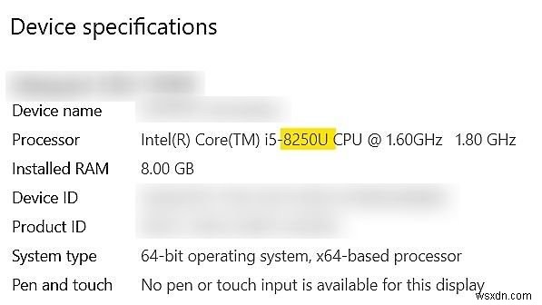 วิธีตรวจสอบแล็ปท็อปรุ่นโปรเซสเซอร์ของ Intel