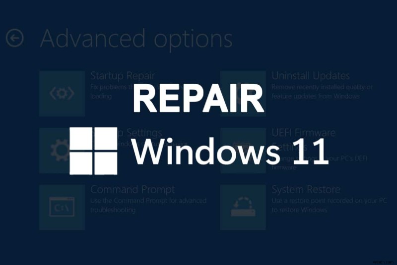 วิธีการซ่อมแซม Windows 11 
