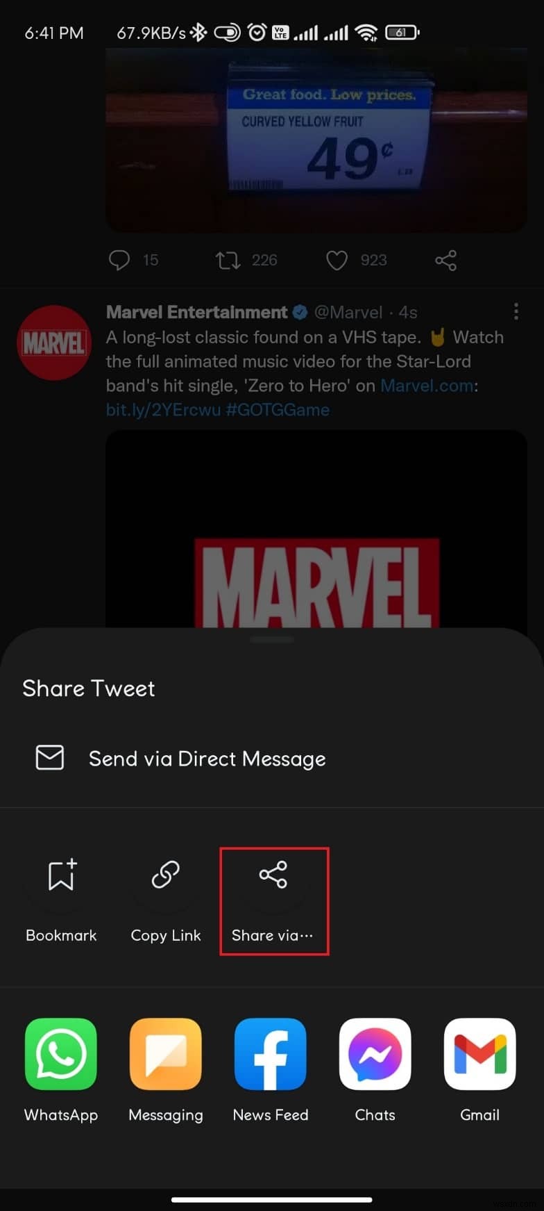 วิธีบันทึก GIF จาก Twitter บน Android 