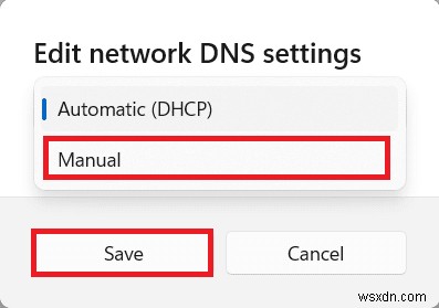 วิธีการเปลี่ยนเซิร์ฟเวอร์ DNS บน Windows 11