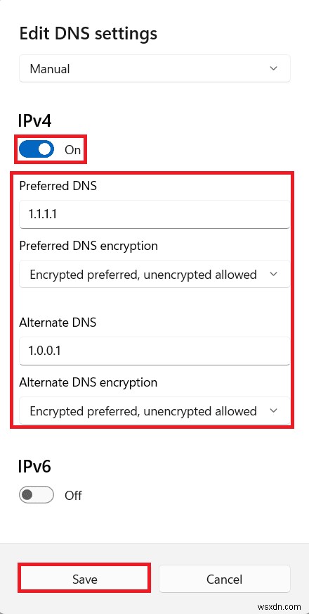 วิธีการเปลี่ยนเซิร์ฟเวอร์ DNS บน Windows 11