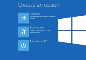 วิธีบูต Windows 10 เข้าสู่โหมดการกู้คืน 