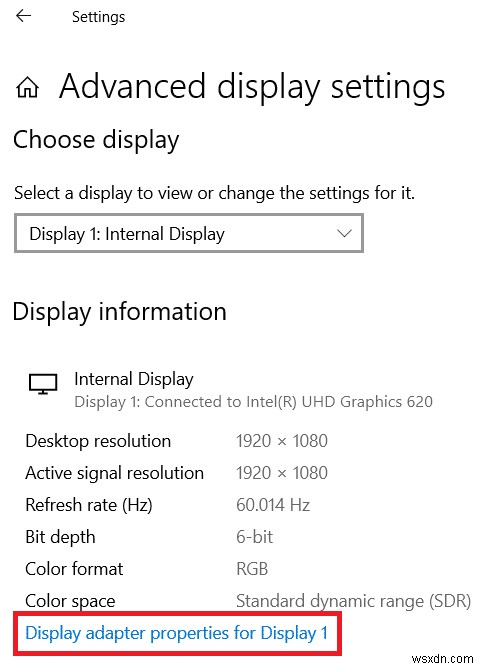 วิธีตรวจสอบรุ่นจอภาพใน Windows 10