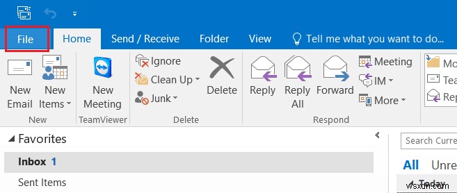 วิธีปิดใบตอบรับการอ่านอีเมล Outlook