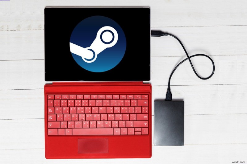 วิธีดาวน์โหลดเกม Steam บนฮาร์ดไดรฟ์ภายนอก