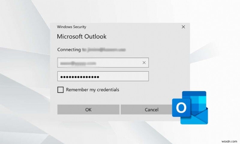 แก้ไขข้อความแจ้งรหัสผ่าน Outlook ปรากฏขึ้นอีกครั้ง
