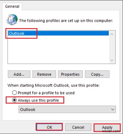 แก้ไขข้อความแจ้งรหัสผ่าน Outlook ปรากฏขึ้นอีกครั้ง