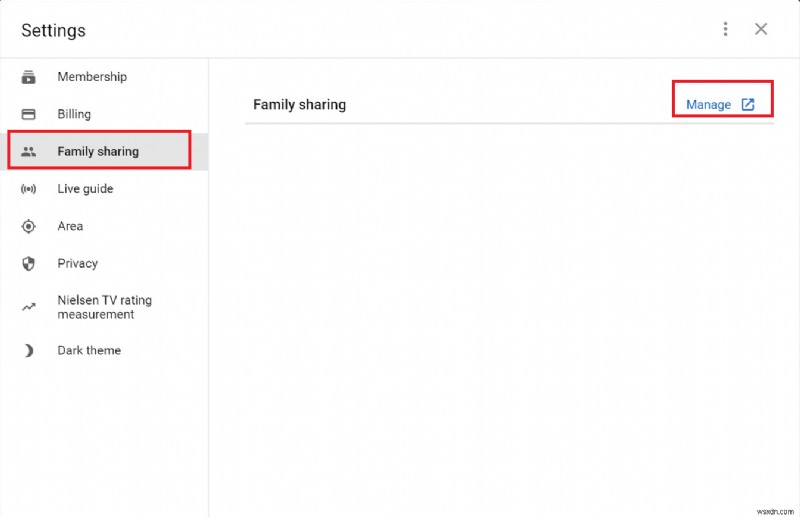 แก้ไขการแชร์กับครอบครัวบน YouTube TV ไม่ทำงาน