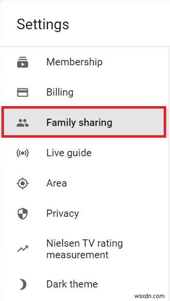 แก้ไขการแชร์กับครอบครัวบน YouTube TV ไม่ทำงาน