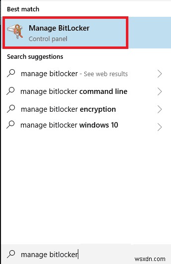 วิธีปิดการใช้งาน BitLocker ใน Windows 10 