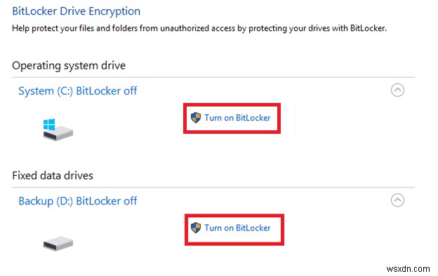 วิธีปิดการใช้งาน BitLocker ใน Windows 10 