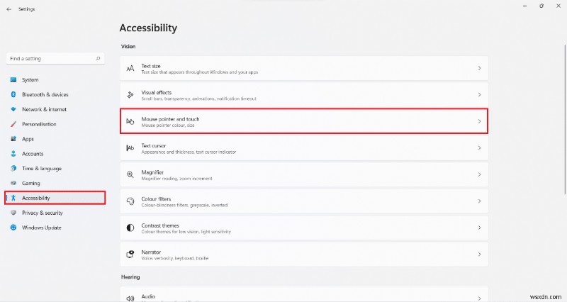 วิธีรับเคอร์เซอร์สีดำใน Windows 11