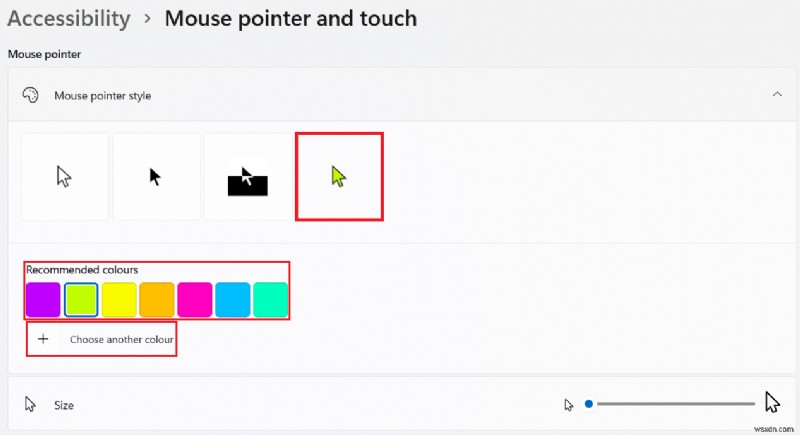 วิธีรับเคอร์เซอร์สีดำใน Windows 11