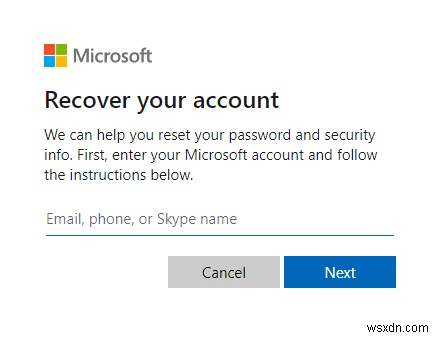 วิธีรีเซ็ตรหัสผ่านบัญชี Microsoft 