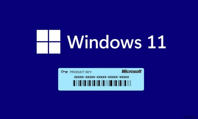 วิธีค้นหารหัสผลิตภัณฑ์ Windows 11 