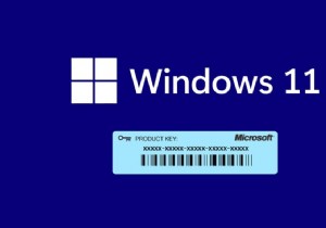 วิธีค้นหารหัสผลิตภัณฑ์ Windows 11 