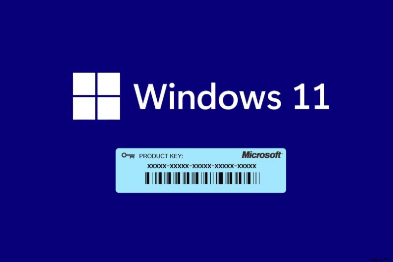 วิธีค้นหารหัสผลิตภัณฑ์ Windows 11 