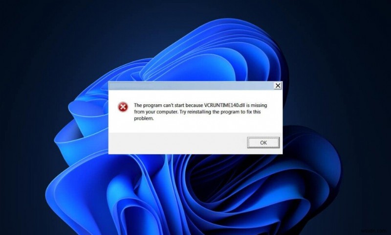 แก้ไข VCRUNTIME140.dll ที่หายไปใน Windows 11 