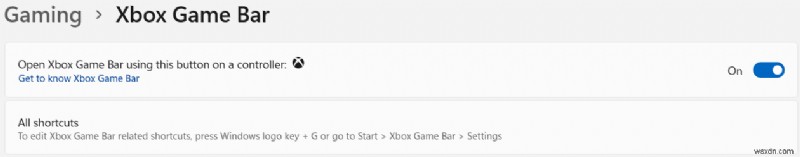 วิธีปิดการใช้งาน Xbox Game Bar ใน Windows 11 
