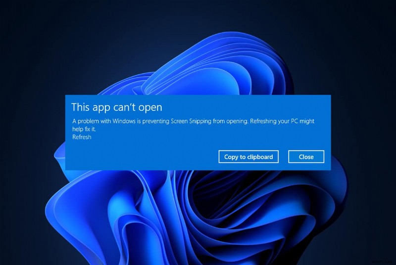 แก้ไขแอปไม่สามารถเปิดได้ใน Windows 11 