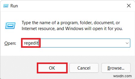 วิธีเปิด Registry Editor ใน Windows 11 