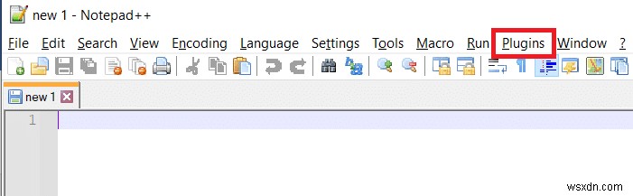 วิธีเพิ่มปลั๊กอิน Notepad++ บน Windows 10 