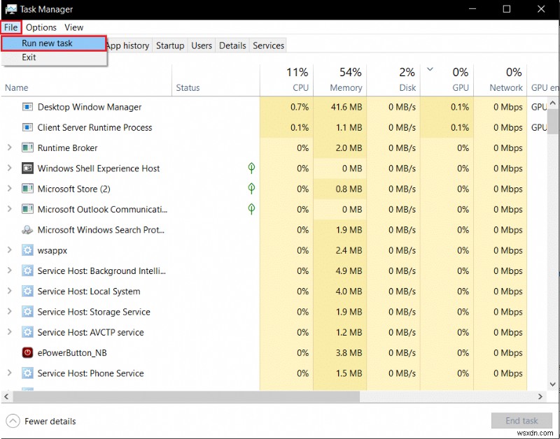 แก้ไขไอคอนแถบงาน Windows 10 ที่หายไป 