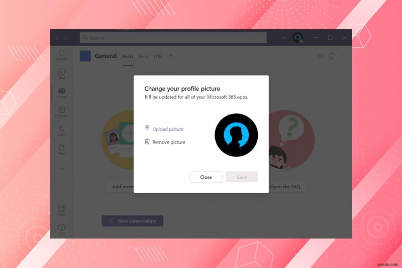 วิธีเปลี่ยนอวาตาร์โปรไฟล์ Microsoft Teams 