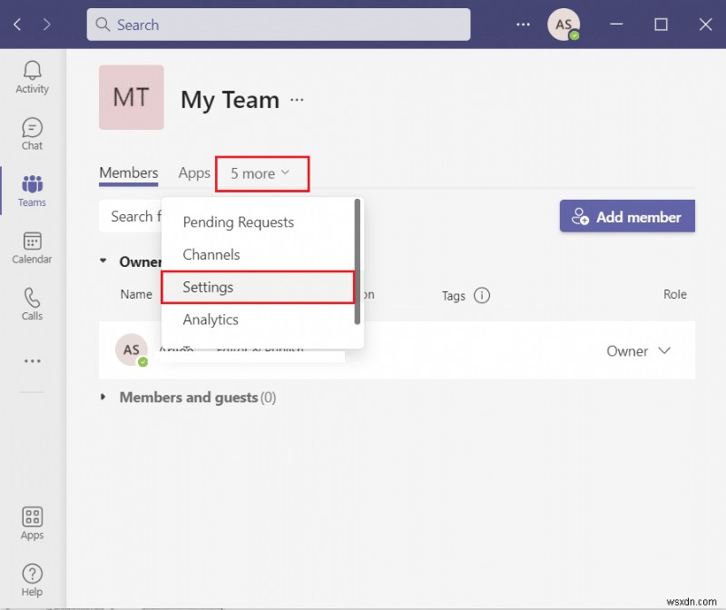 วิธีเปลี่ยนอวาตาร์โปรไฟล์ Microsoft Teams 