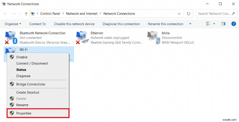 แก้ไข Wi-Fi Adapter ไม่ทำงานใน Windows 10 