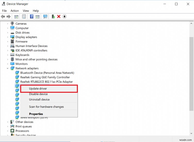 แก้ไข Wi-Fi Adapter ไม่ทำงานใน Windows 10 