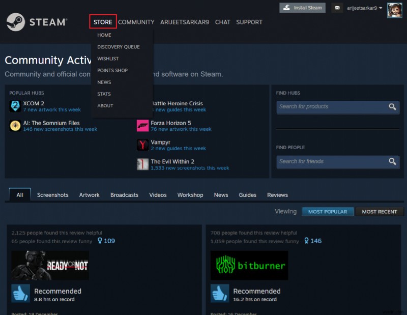 วิธีเปลี่ยนรูปโปรไฟล์ Steam 