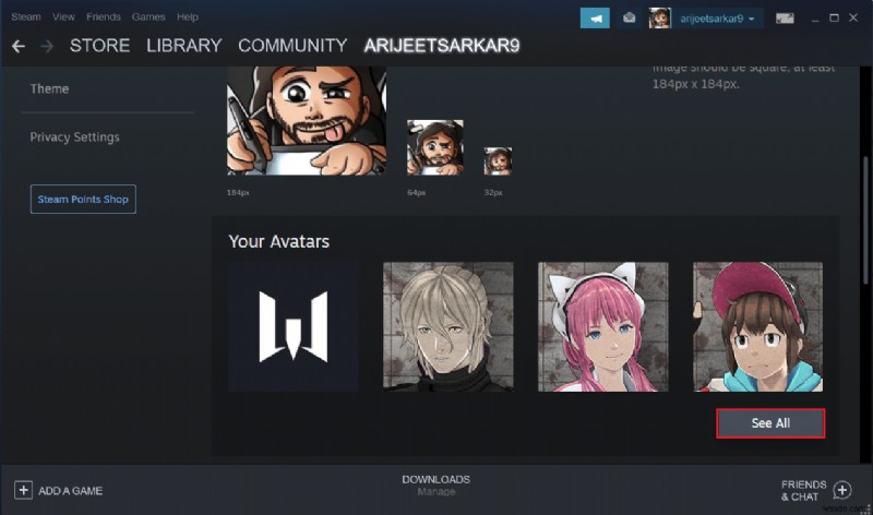 วิธีเปลี่ยนรูปโปรไฟล์ Steam 