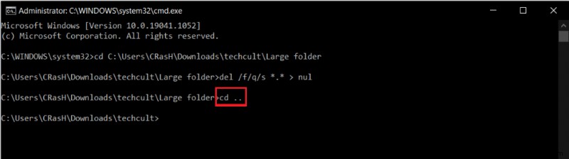 วิธีการลบโฟลเดอร์และโฟลเดอร์ย่อยใน PowerShell 