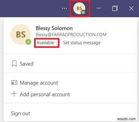 วิธีหยุด Microsoft Teams ป๊อปอัปการแจ้งเตือน 