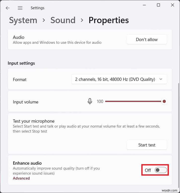 แก้ไขระดับเสียงไมโครโฟนต่ำใน Windows 11