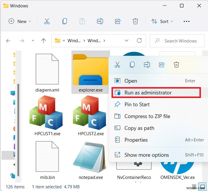 วิธีเรียกใช้ File Explorer ในฐานะผู้ดูแลระบบใน Windows 11 