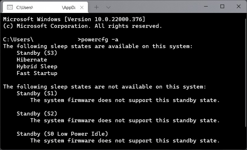 วิธีตรวจสอบว่า Modern Standby รองรับใน Windows 11 . หรือไม่ 