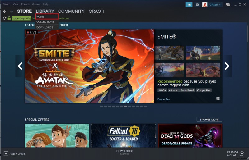 วิธีปิดการใช้งาน Steam Overlay ใน Windows 10