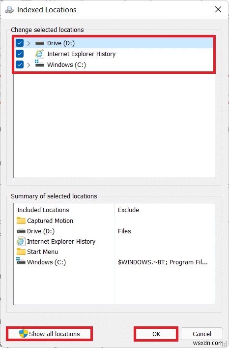 วิธีกำหนดค่าตัวเลือกการจัดทำดัชนีบน Windows 11 